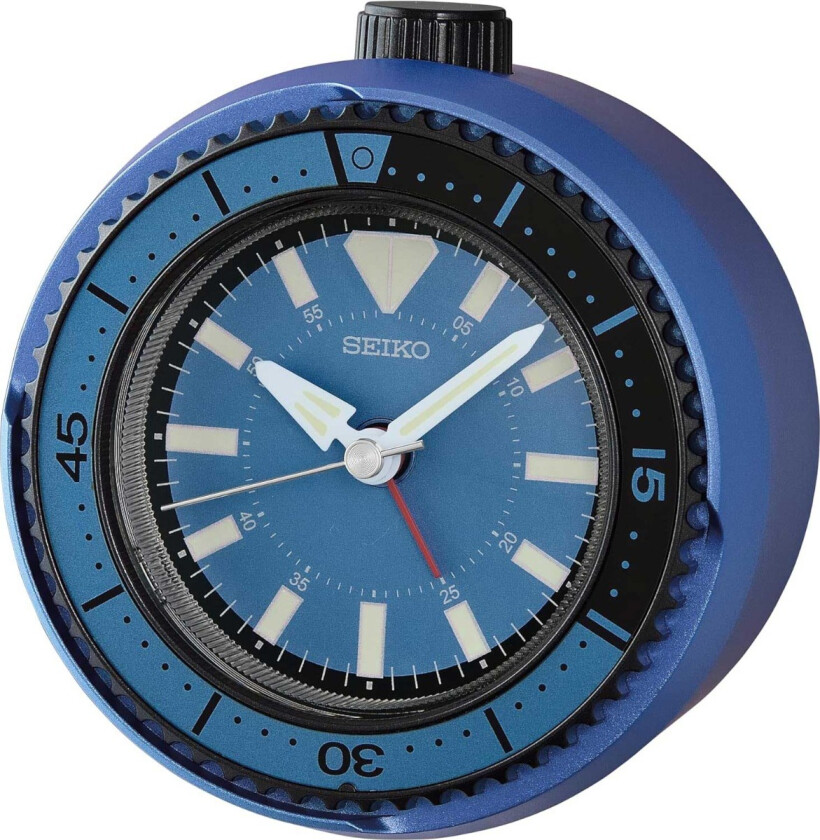 Alarm Clock Quite Sweep Second Hand QHE207E - - Blå - - - Akryl