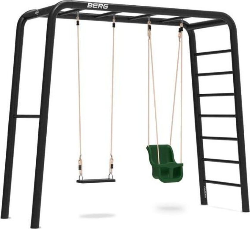 BERG PlayBase Medium TL Baby huske + huskesete (gummi)