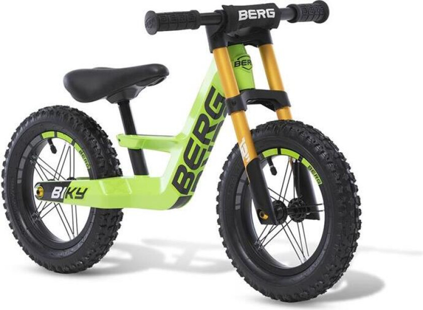 BERG Biky Cross Green Løpe/balansesykkel for 2-5 år