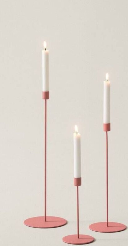 ELSY lysestake 3-pk Rød