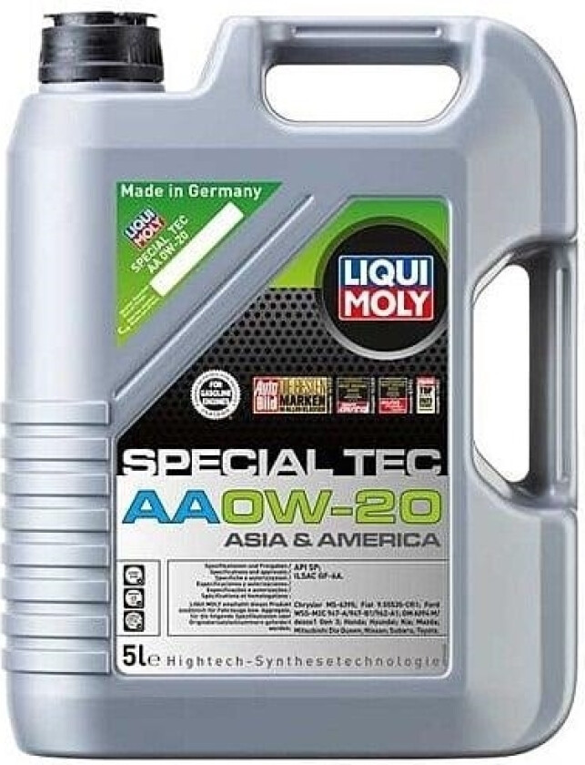 Liqui-Moly Motor Oil Special Tec Aa 0W-20 5L