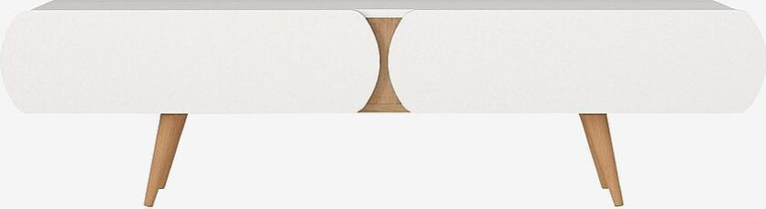 TV-benk Elody 150 cm, Hvit