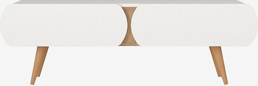 TV-benk Elody 120 cm, Hvit