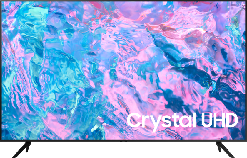 55" CU7105 Crystal UHD 4K Smart TV (2023), Black