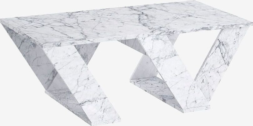 Salongbord Pipra, Hvit