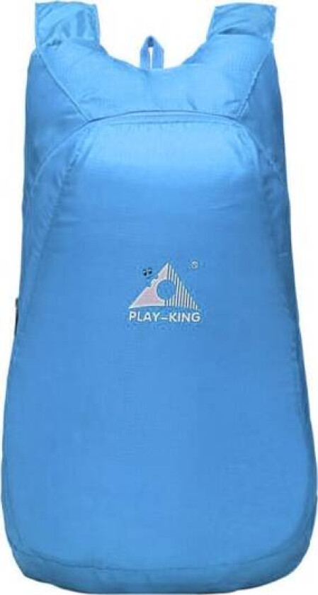 Kompakt sammenleggbar vanntett ryggsekk Blue one size