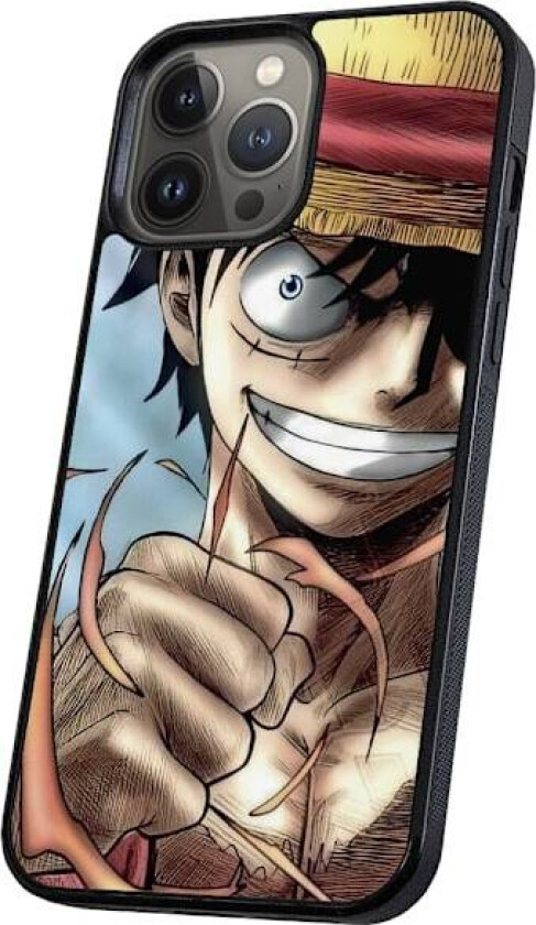 iPhone 16 Pro Max - Deksel/Mobildeksel Anime One Piece