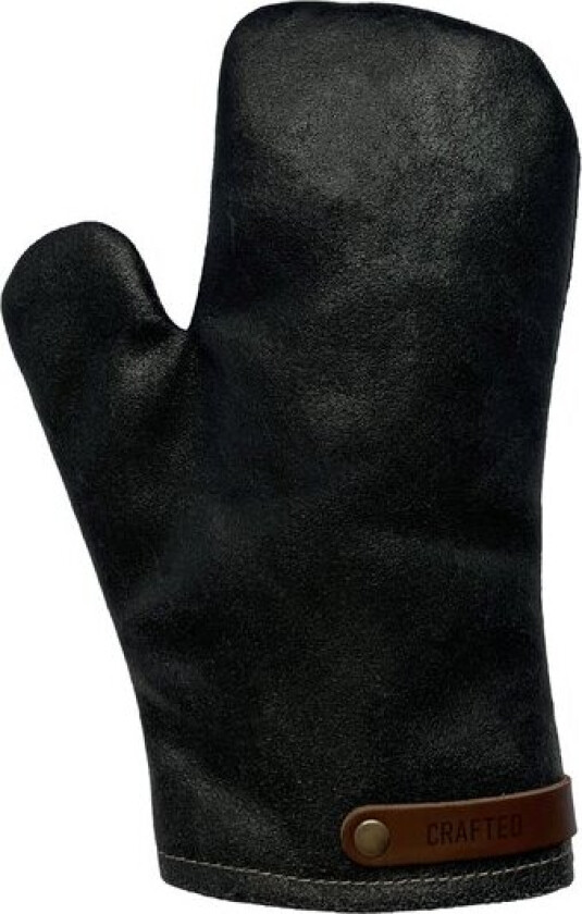 Bilde av Leather grytevott svart
