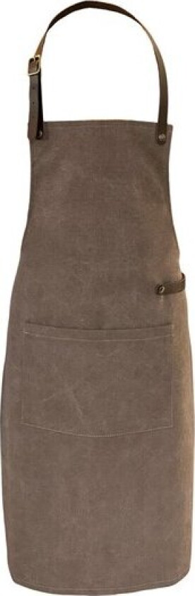 Bilde av Canvas forkle 82x66 cm brun