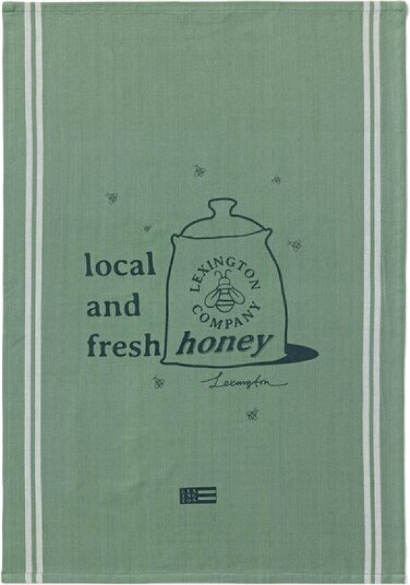 Kjøkkenhåndkle fresh honey 50x70 cm grønn
