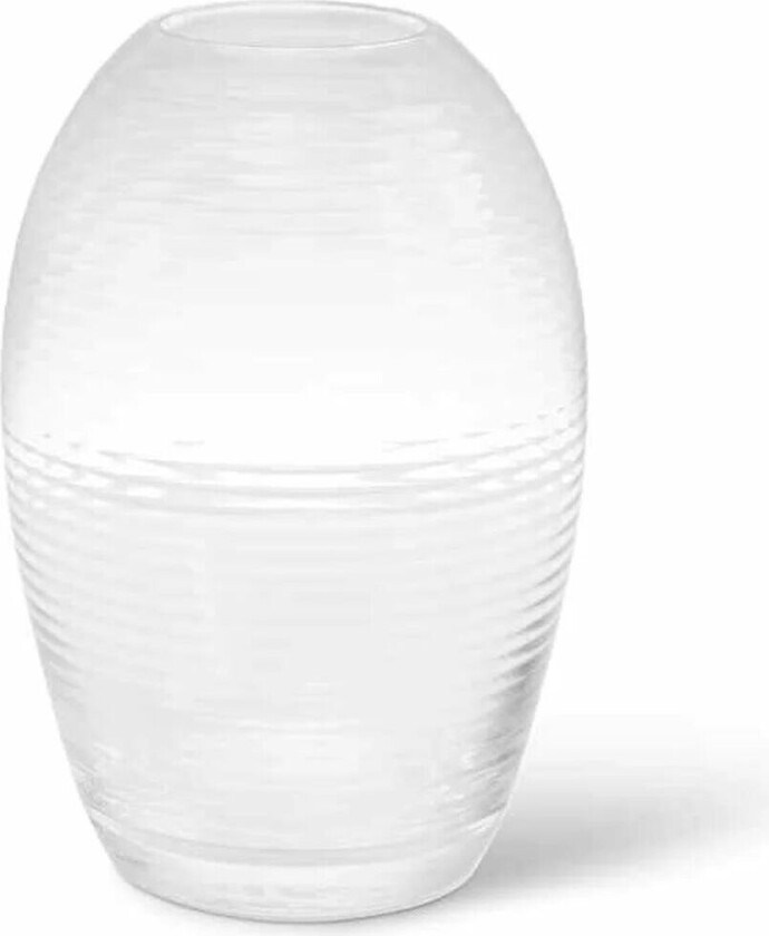 Laine vase oval 20 cm Klar