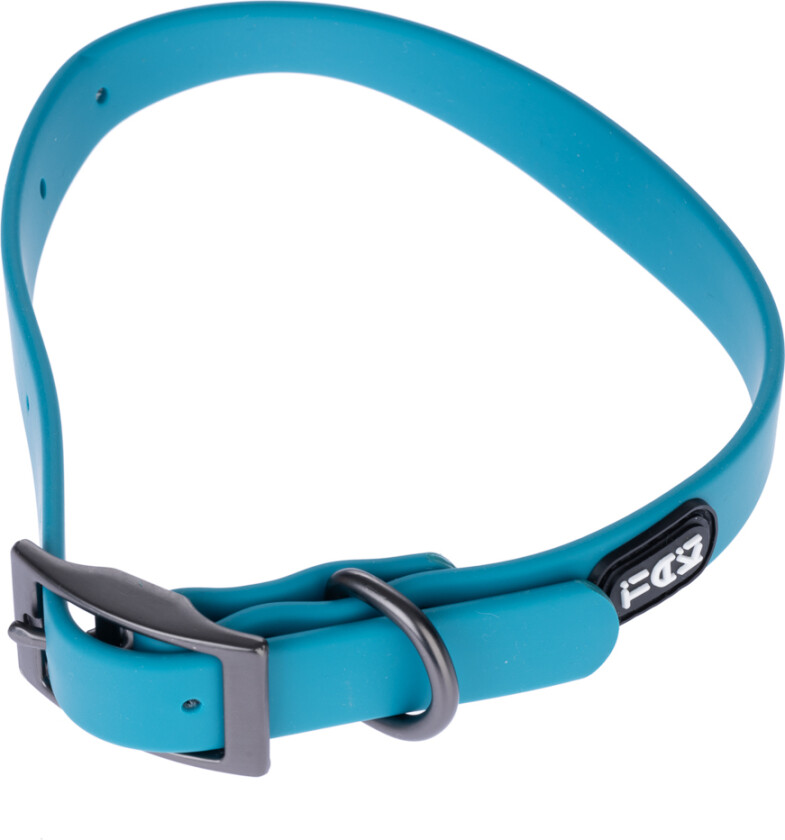 krage i vannavvisende PVC, blå - Størrelse S: 24-36 cm halsomkrets