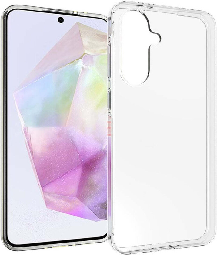 Samsung Galaxy A36 (5G) Fleksibelt Plast Deksel - Gjennomsiktig
