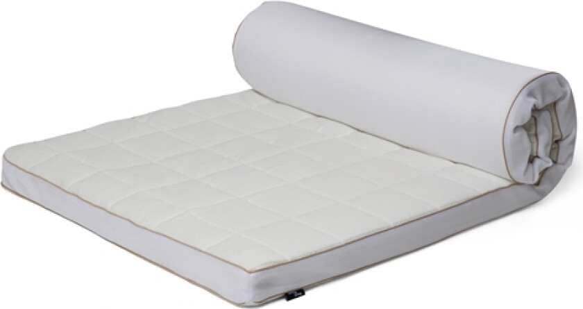 Overmadrass - 90x200 cm 8 cm høy - NASA Memory foam - Borg Living - Ergonomisk overmadrass