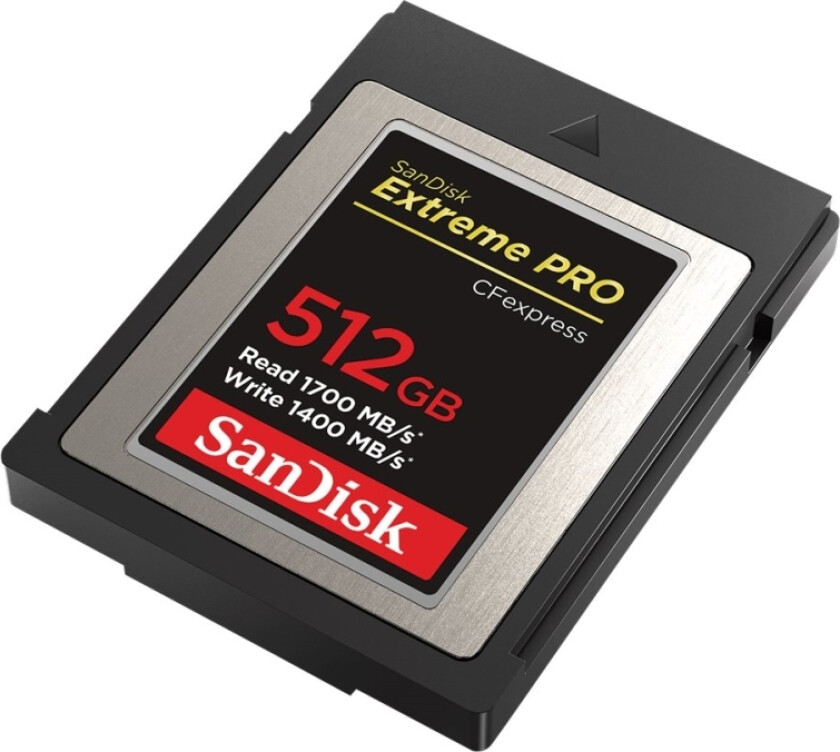 Sandisk Extreme Pro - Flashminnekort - 512 Gb - Cfexpress