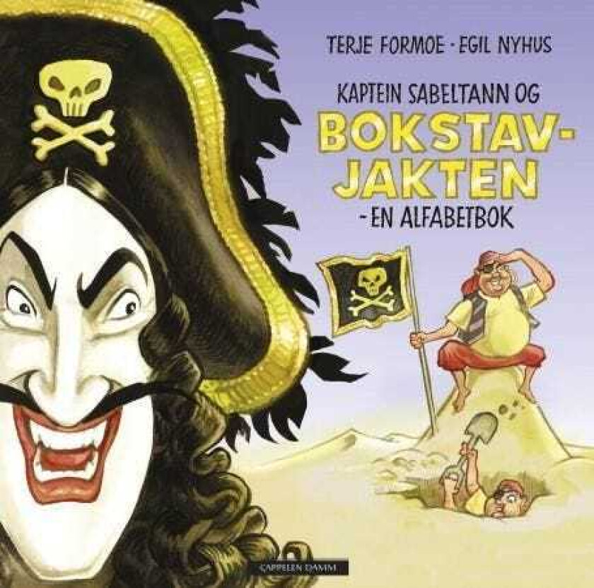 Kaptein Sabeltann og bokstavjakten en alfabetbok