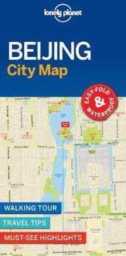 Lonely Planet Beijing City Map