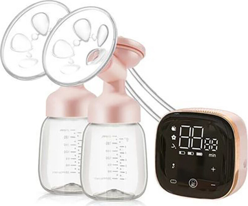 InnoGIO oppladbar elektrisk brystpumpe - 2,5 timer - 2 stk