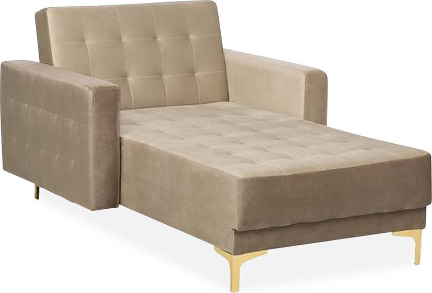 Toomey Sjeselong Fløyel - Beige