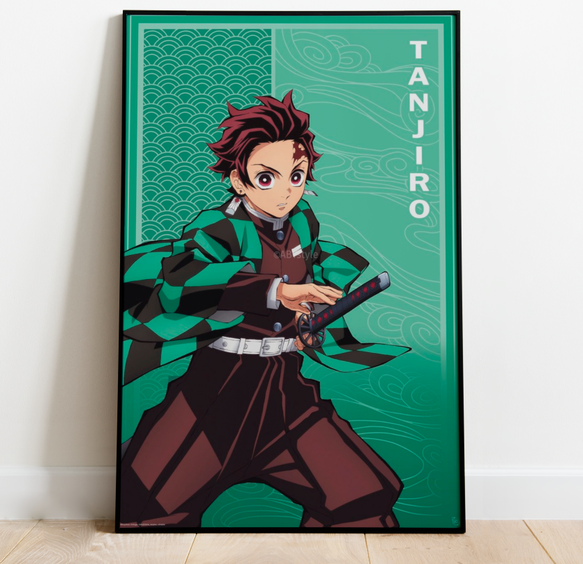 Plakat Tanjiro - 91,5 x 61 cm | Supernerds.no - Norsk Nettbutikk