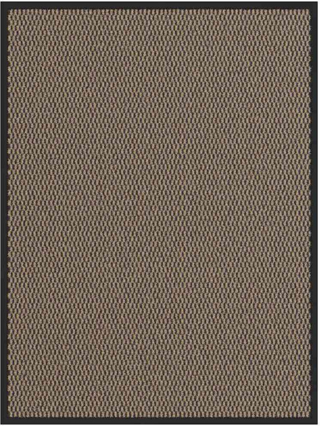 Dørmatte brun 80x120 cm