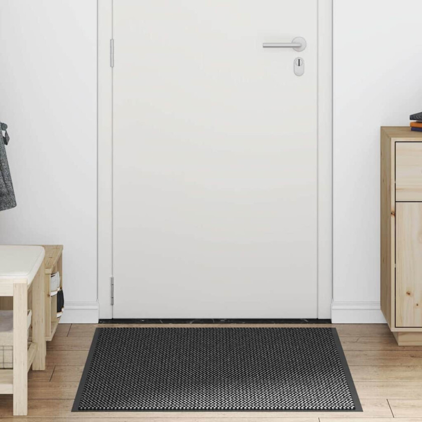 Dørmatte antrasitt 80x120 cm