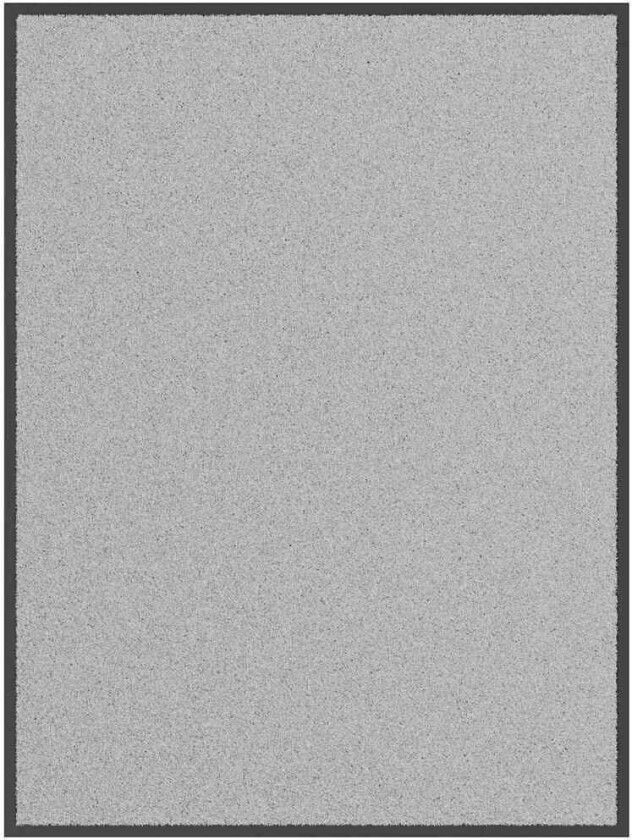 Dørmatte grå 80x120 cm