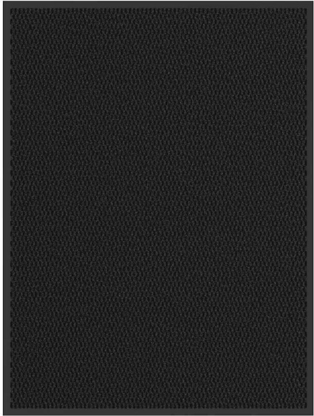 Dørmatte svart 80x120 cm