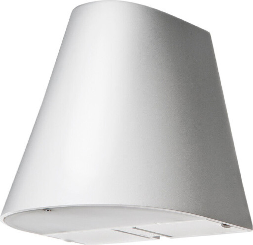 SG Spike utendørs vegglampe, 3000K, hvit