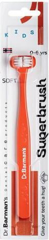 Superbrush 1 Kids 0-6 år tannbørste 1 stk