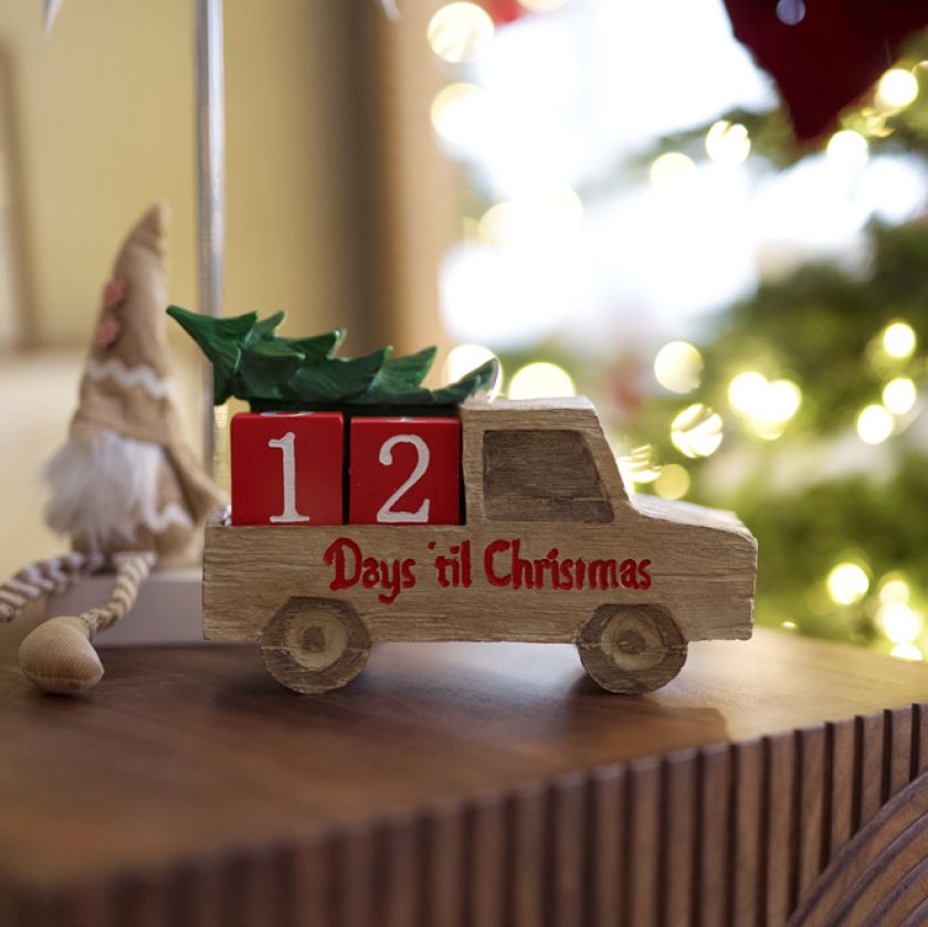 Julekalender Med Tall Dekorasjoner Lampehuset