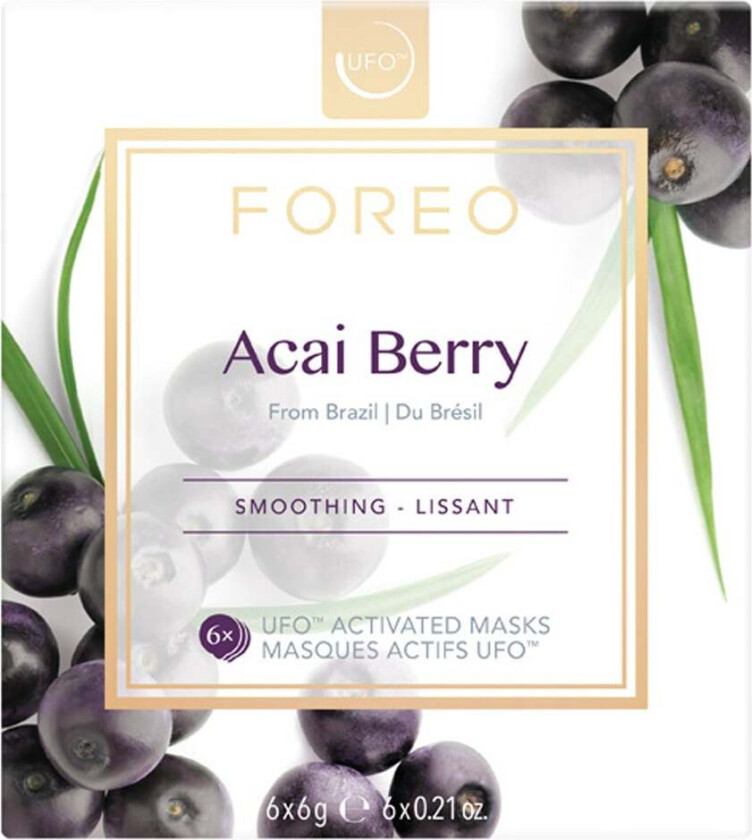Foreo Ufo Masks Acai Berry 6stk