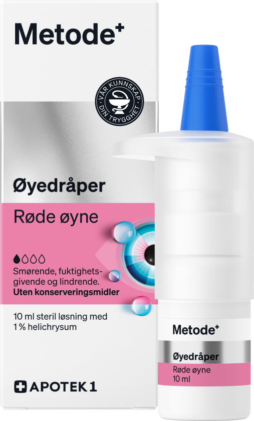 Røde øyne øyedråper 10 ml