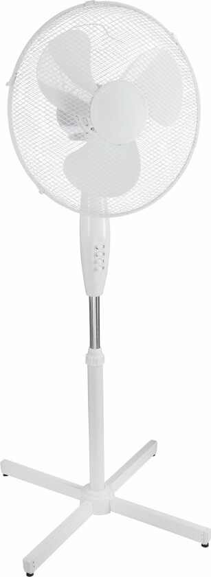 Gulvvifte Hvit  Vifter og varme Lampehuset