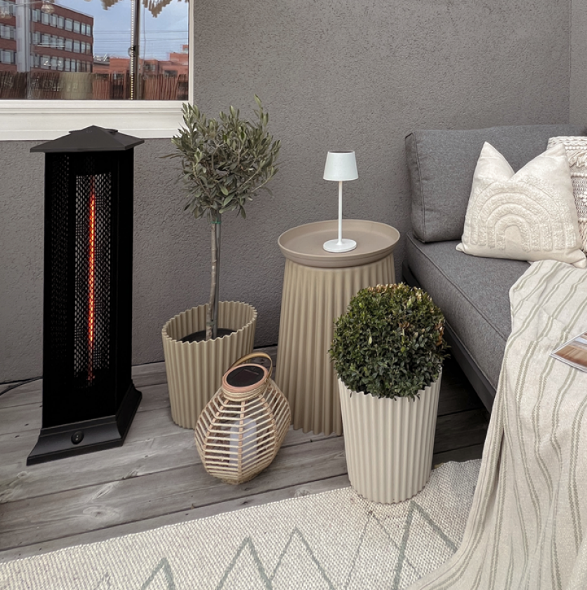 Terrassevarmer IR Tårnby Sort Terrassevarmere Lampehuset