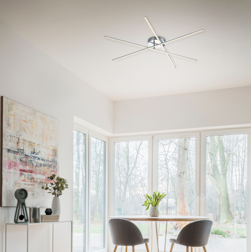 Tiriac Taklampe Grå Takplafonder Lampehuset