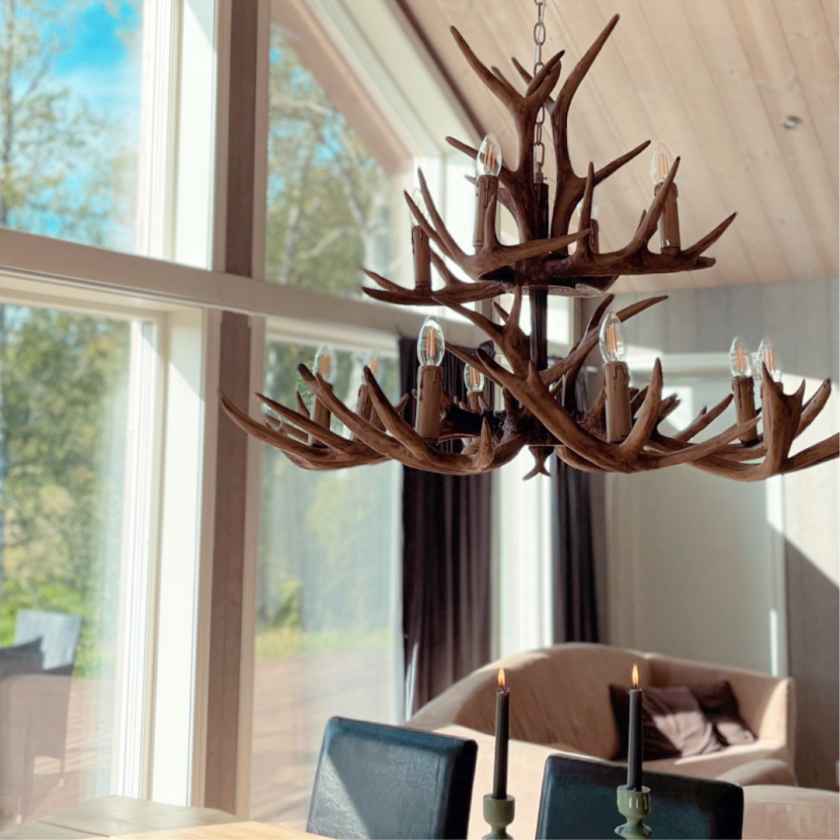 Gevir II Villmarkslampen Nova Life Natur Hengende taklampe Lampehuset