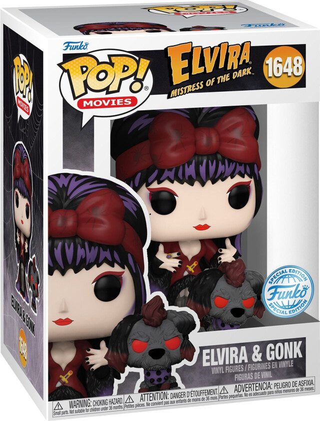 Elvira actionfigur (Elvira & Gonk)