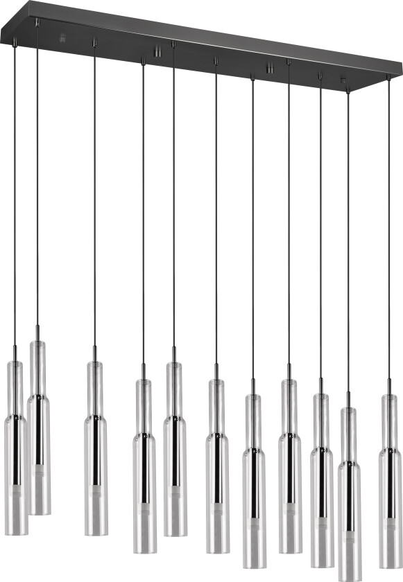 Lucent LED Taklampe Krom 115 Cm Hengende taklampe Lampehuset