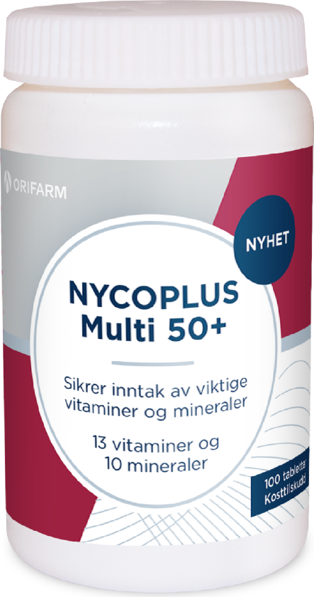 Multi 50+ tabletter 100 stk