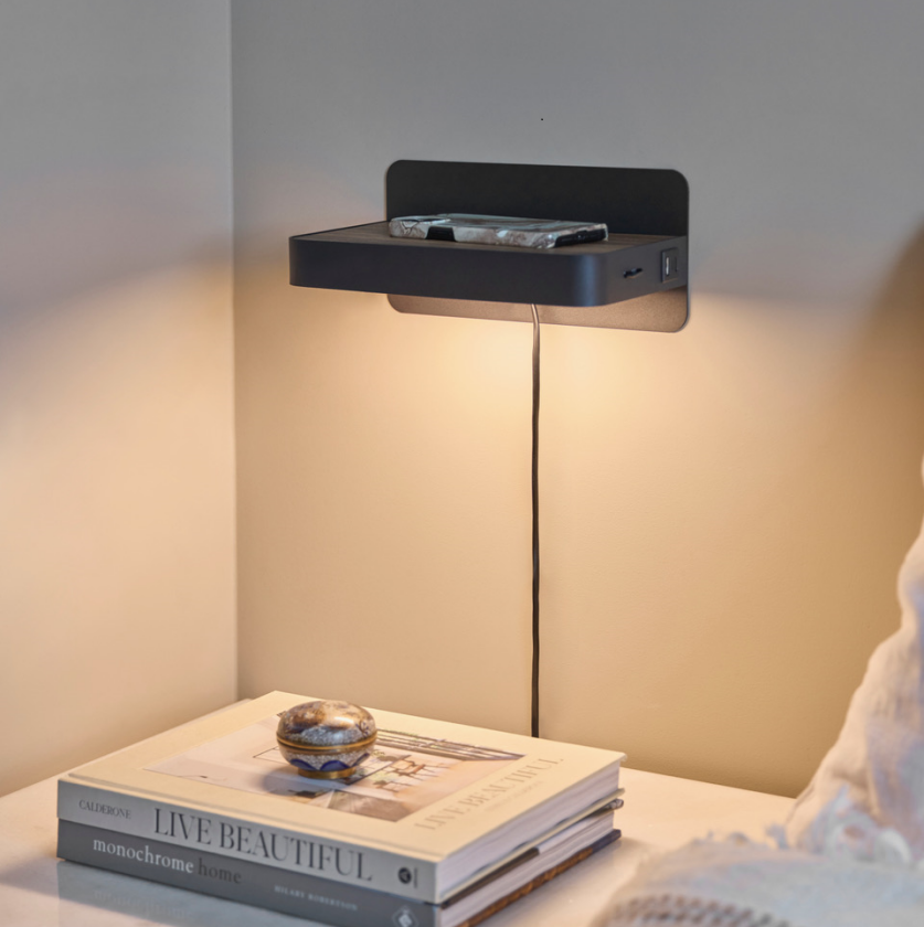 Western Vegglampe LED Sort Interiørlampe Lampehuset