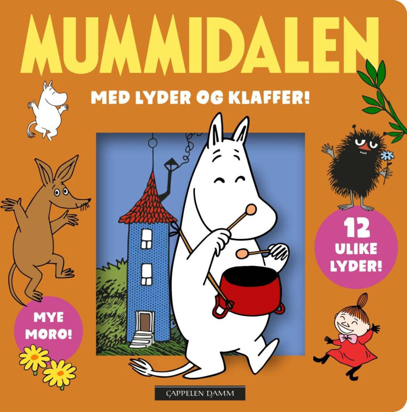 Mummidalen med lyder og klaffer!