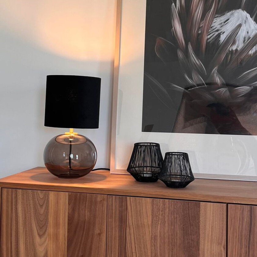 Moxie Bordlampe Sort Interiørlampe Lampehuset