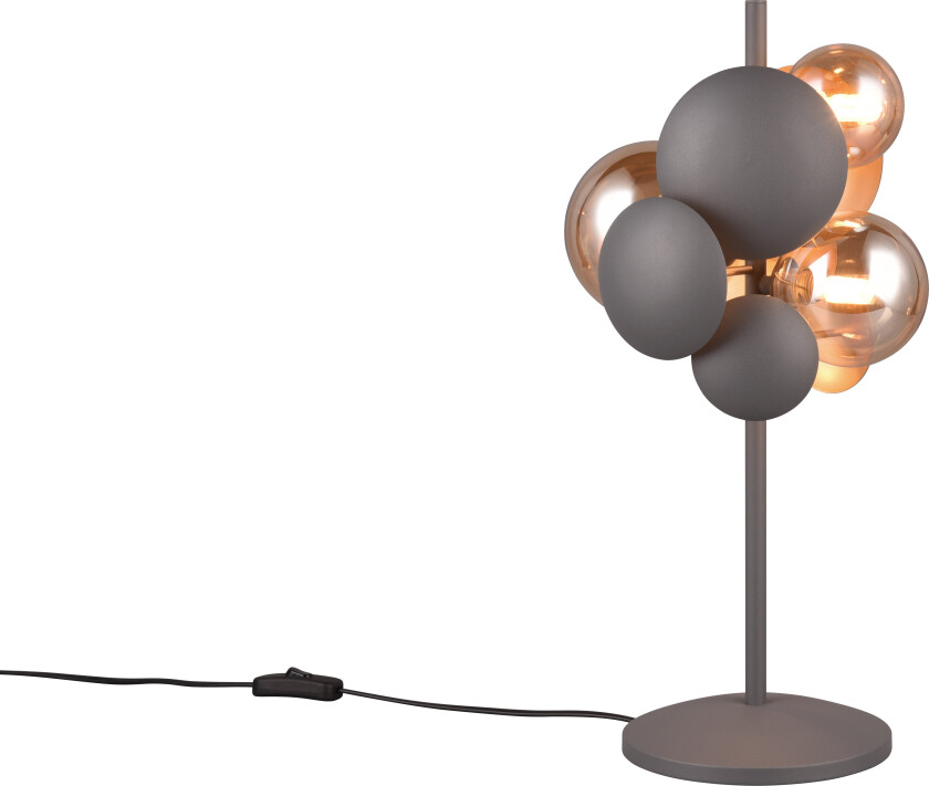 Bubble Bordlampe Sort Interiørlampe Lampehuset