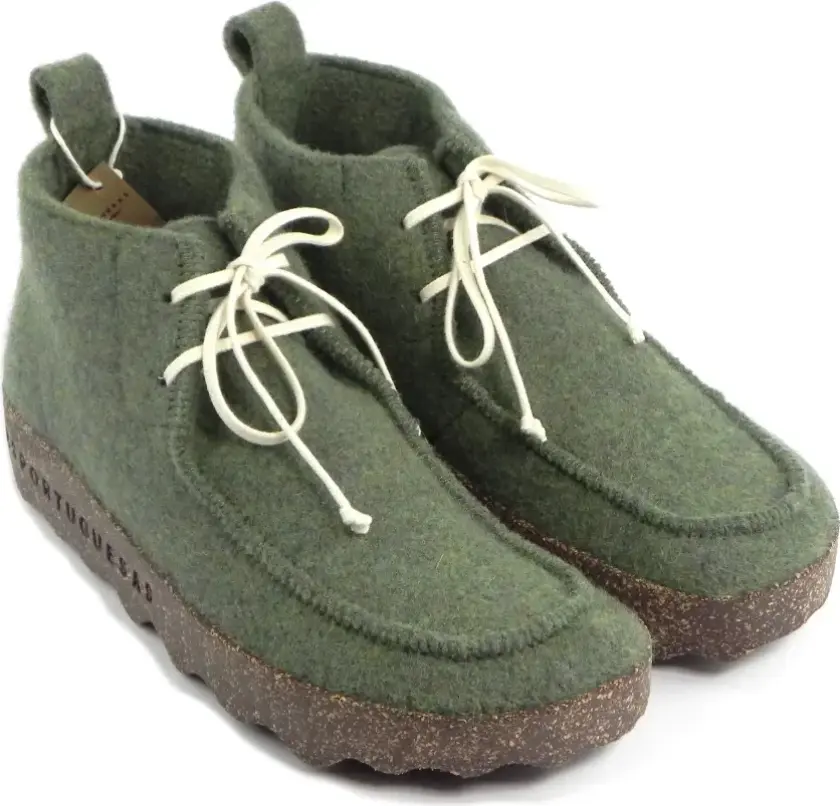 Asportuguesas, Dame, Sko, Grønn, 36 EU