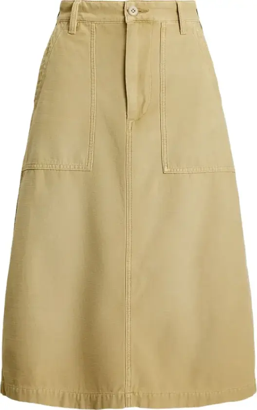Dame, Skjørt, Beige, L