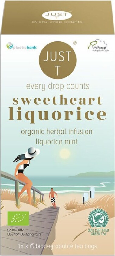 Just T Sweet Heart Liquorice