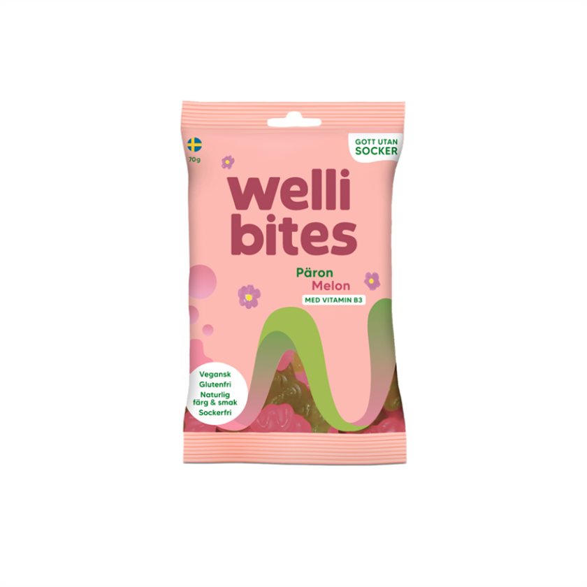 Wellibites Pære og Melon