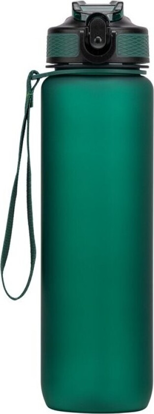 Motivasjonsflaske Mørk Grønn uten print