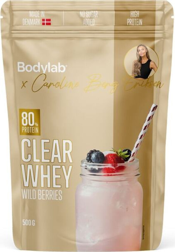 Bodylab Clear Whey Wild Berries X Caroline